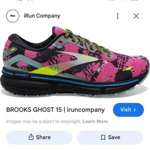 new or returned BROOKS ghost 15 drip womens running shoes 8.5